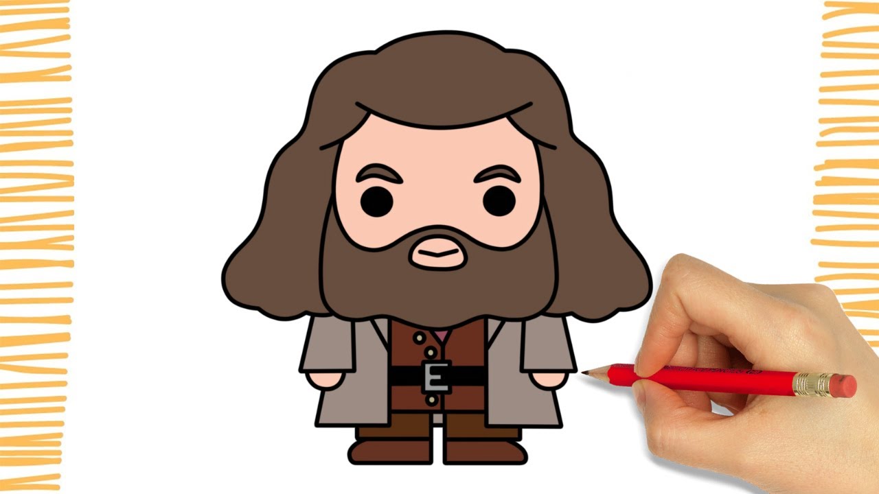 How to Draw a HAGRID I HARRY POTTER I EASY