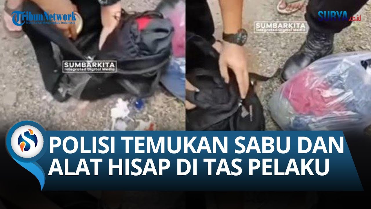 MENGEJUTKAN Polisi Temukan Sabu di Tas Indra Septiarman, Tersangka Kasus Gadis Penjual Gorengan!