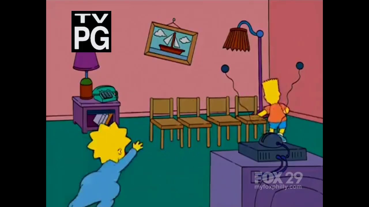 The Simpsons Intro on WTXF (2010)