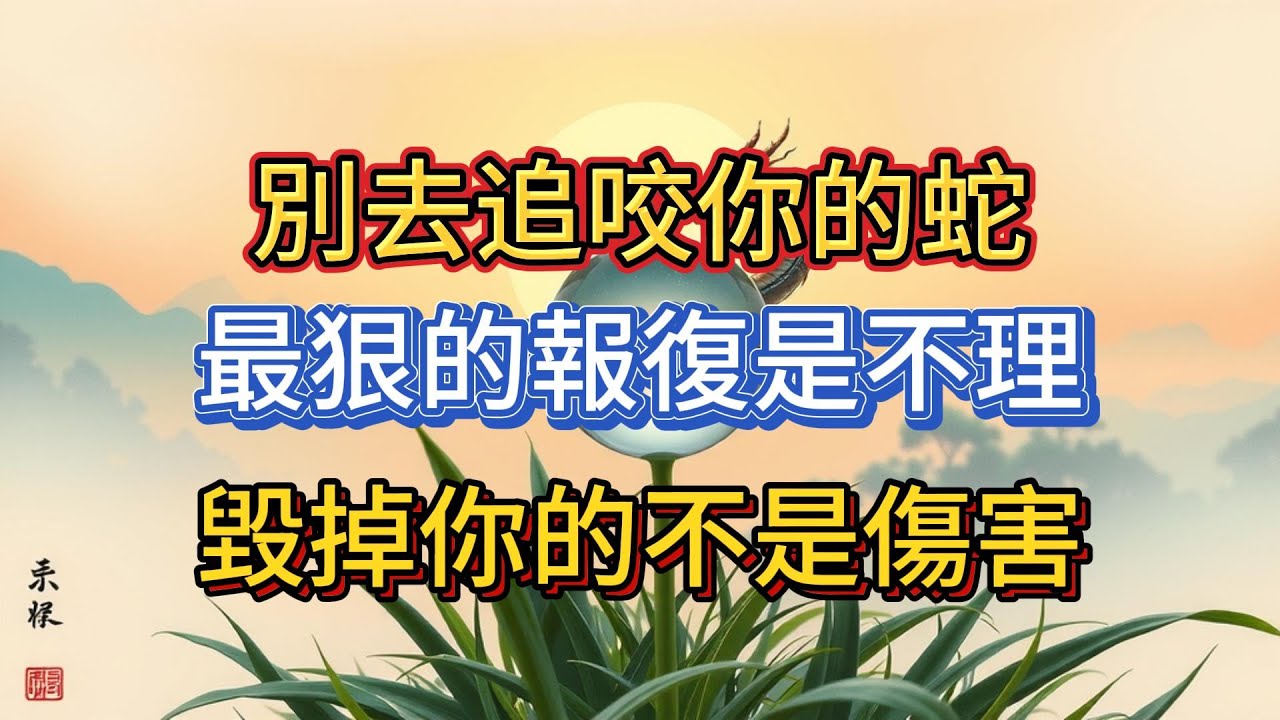 莊子2000年前的頂級謀略：一招讓你徹底擺脫小人，不再被爛人爛事消耗