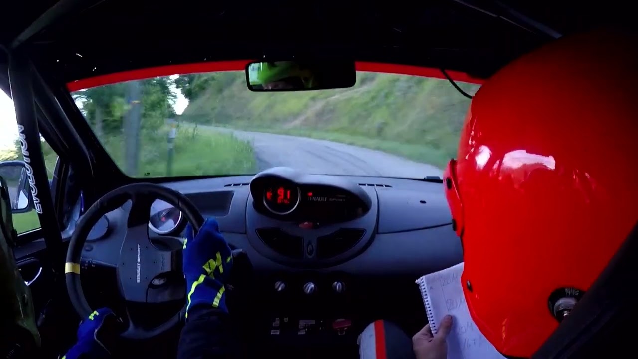 Rallye St Marcellin 2023 (ES9) : Jérémy Seyssel - Corentin Seyssel - Renault Twingo R1