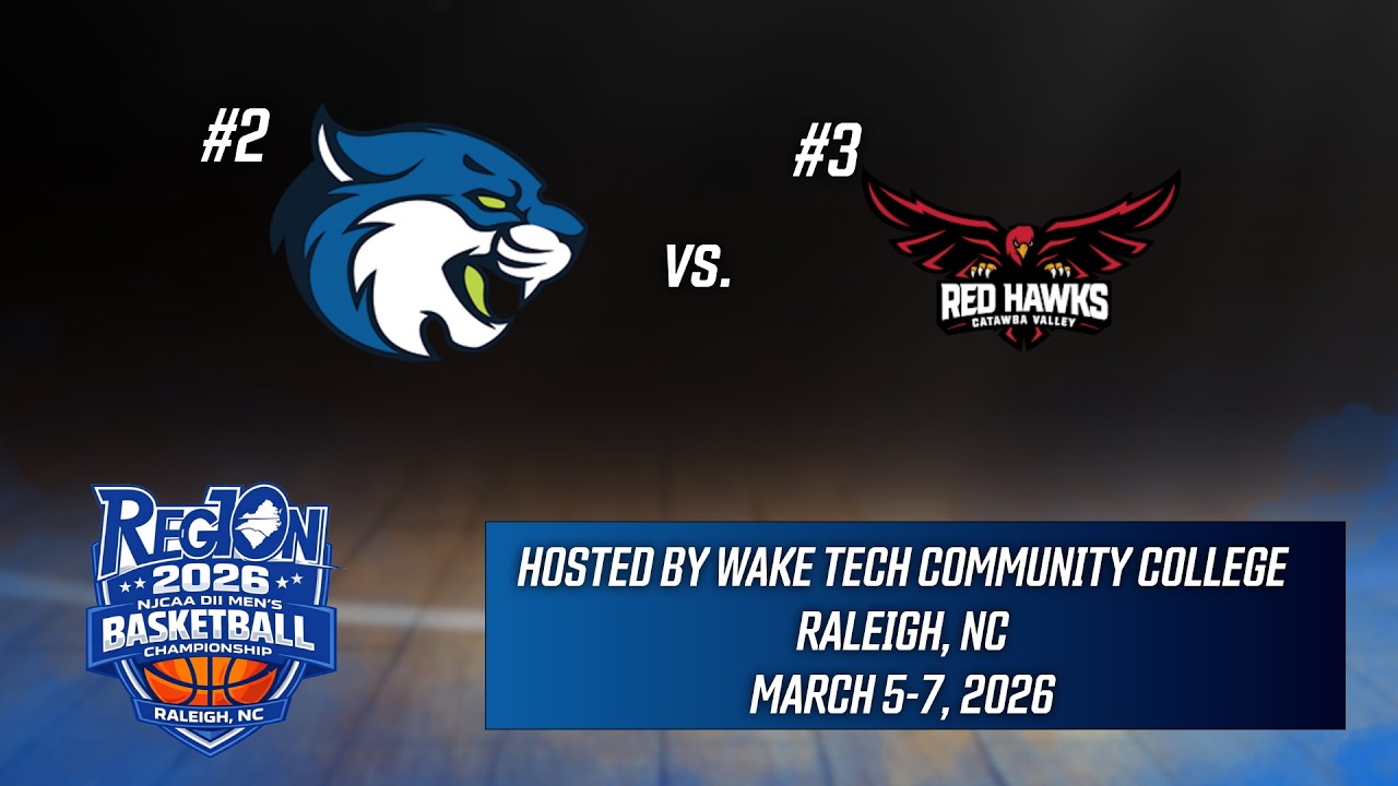 Region 10 Division II Men’s Basketball Championship, #2 Bryant & Stratton vs. #3 Catawba Valley