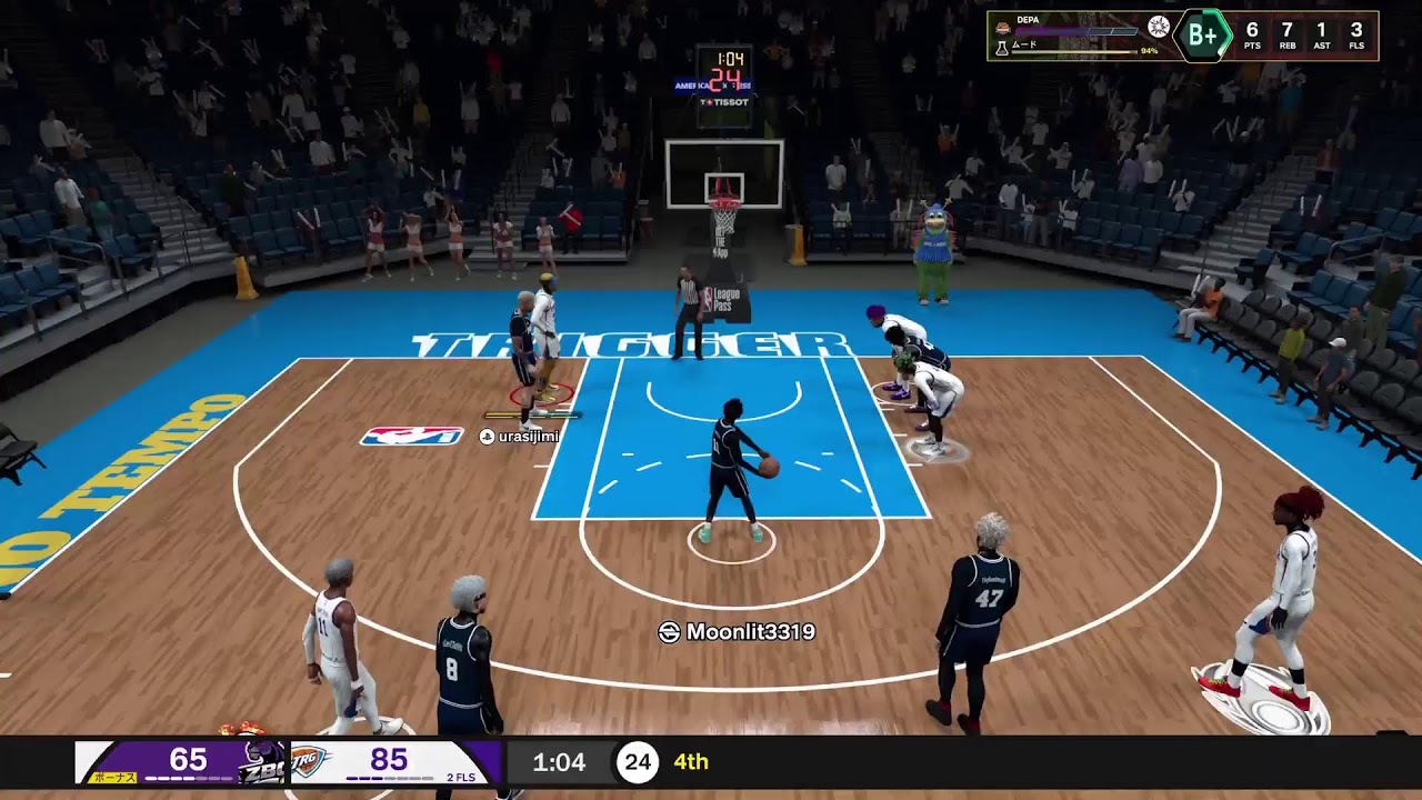 NBA2K26KPL　2nd Team   vs ZBG
