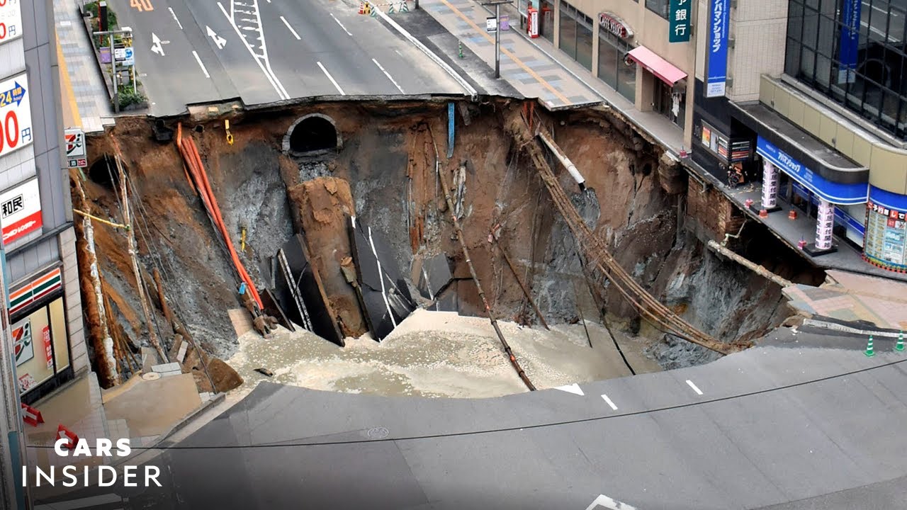 Why Sinkholes Swallow Roads And Cities | Cars Insider