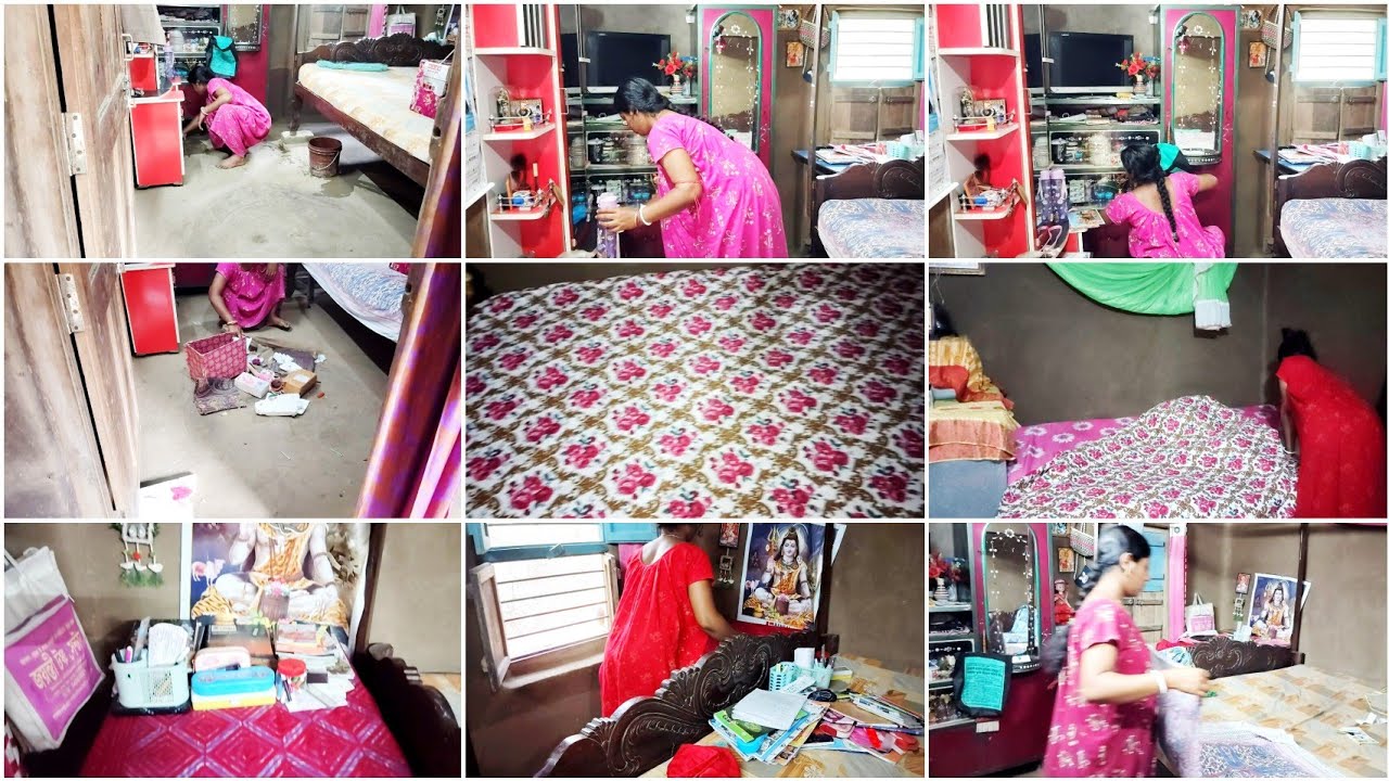 অতিথি আসার আগে যেভাবে আমি আগের দিন সমস্তটা একা হাতে গুছিয়ে রাখি ||cleaning motivational blog ||