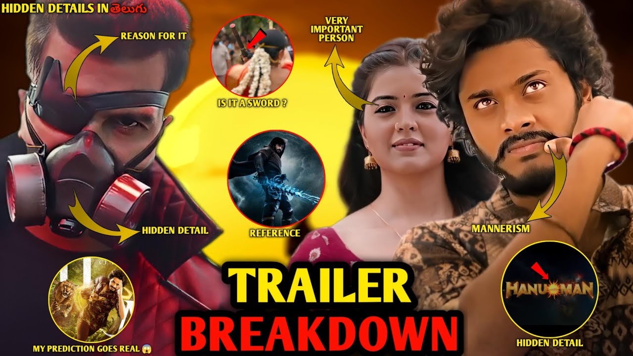 HanuMan Trailer Breakdown | Hanuman Trailer Hidden Details | FanOfFilm |