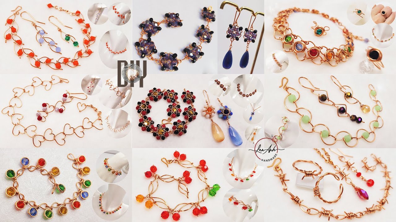 Making simple beads bracelet | 9 Chain link pattern to make at home