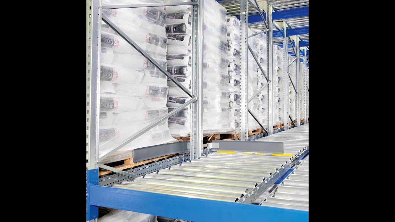 Pallet Live Storage (Roller Racking Storage and picking systems)