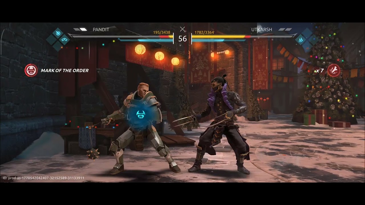 Shadow Fight 4 1v1 match #shadawfight4 #viral #trending #viralvideo #utk 