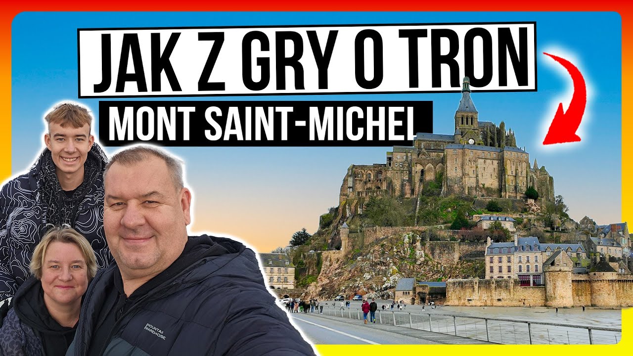 MIEJSCE JAK Z GRY O TRON - Wzgórze SAINT-MICHEL / Bezpłatne Drogi we Francji / Kamperem Do Normandii