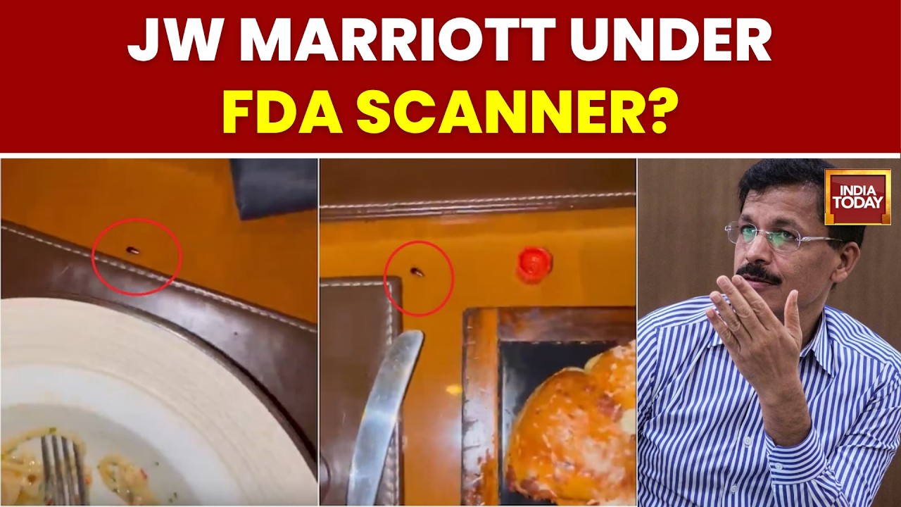 Mumbai JW Marriott Cockroach Row: FDA May Inspect Hotel After Viral Video | India Today