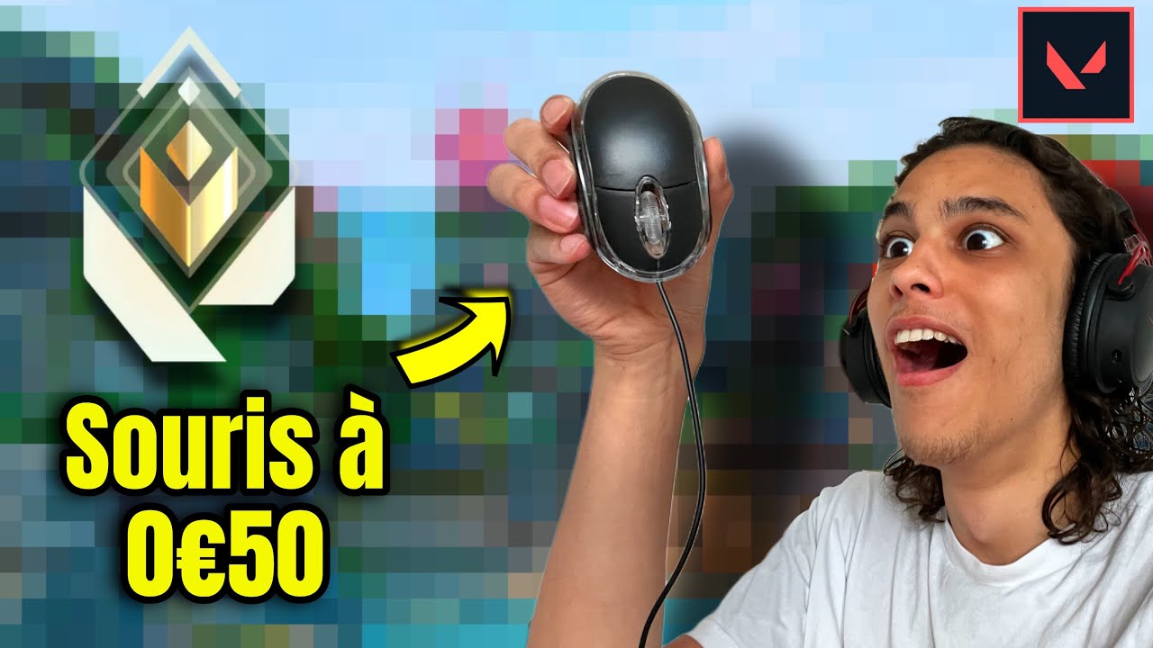 VALORANT AVEC UNE SOURIS A 50 CENTIMES EN IMMORTAL ! |  RAYAKUZAA