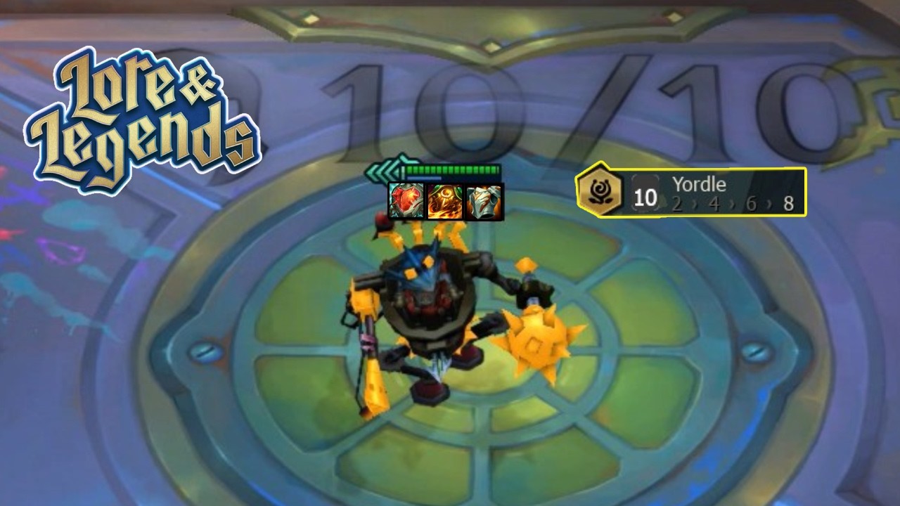 TFT Rumble 4 star and Yordle 10 #tft #tftset16 #leagueoflegends #riotgames #tftrumble