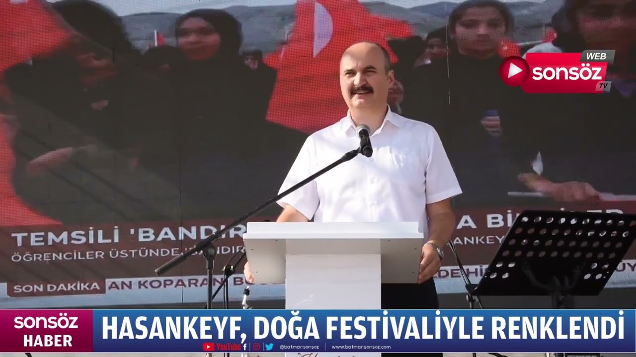 Hasankeyf, doğa festivaliyle renklendi