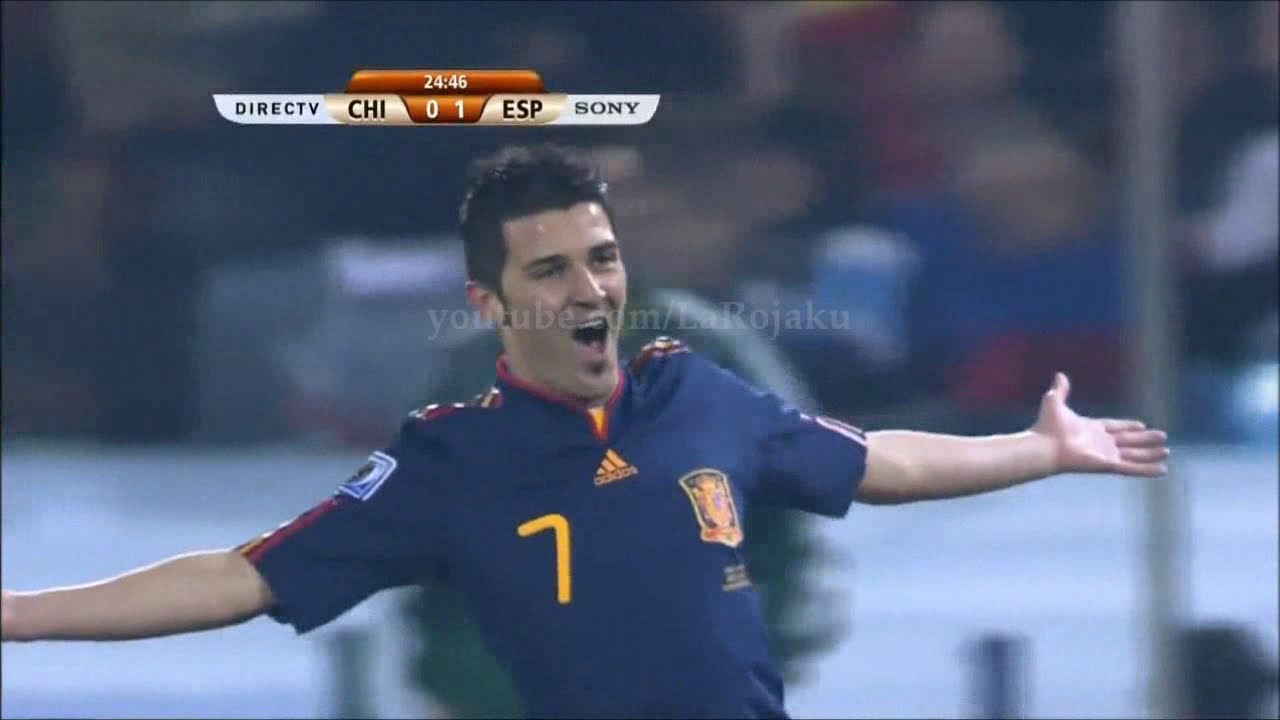 ⚽🇪🇸 Gol David Villa - Chile 0-1 España, Mundial Sudáfrica 2010