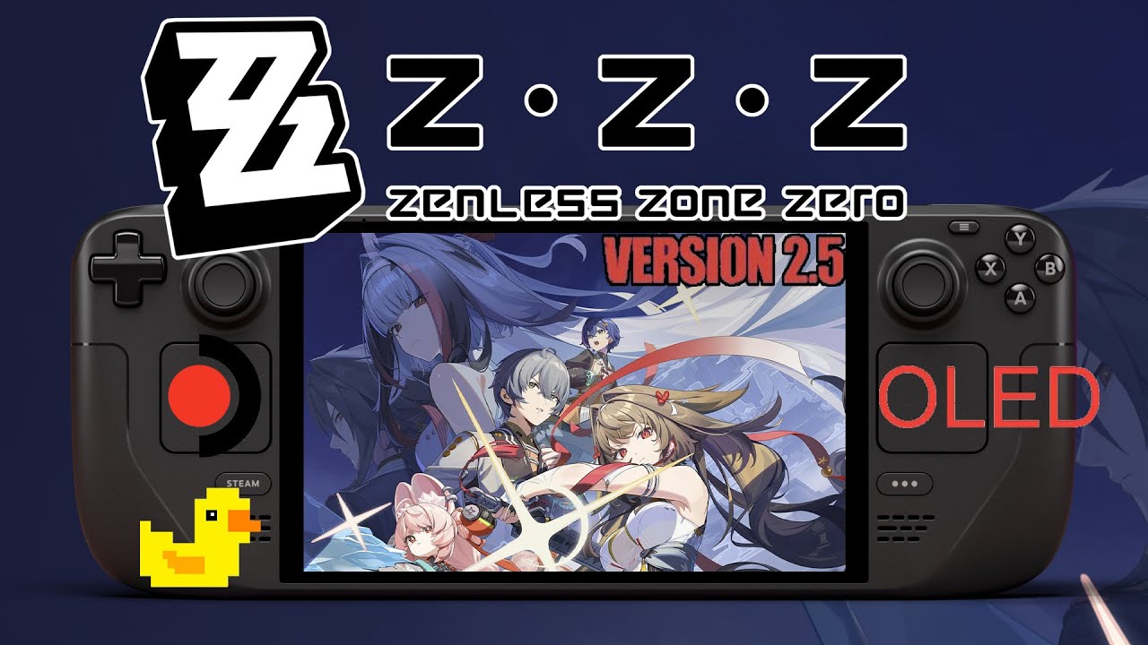 Zenless Zone Zero on Steam Deck | Patch 2.5 | Performance & Lossless Scaling Test