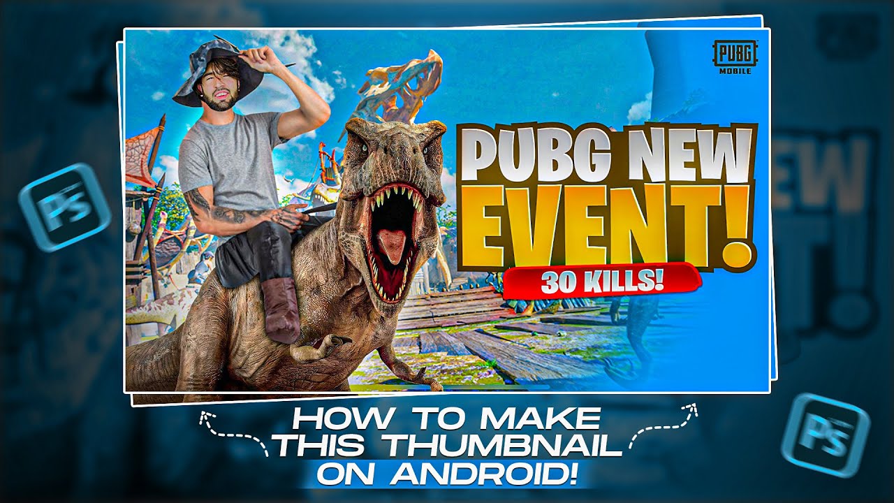 How To Make PUBG/BGMI Thumbnail😱 | BGMI/PUBG Thumbnail Tutorial On Android