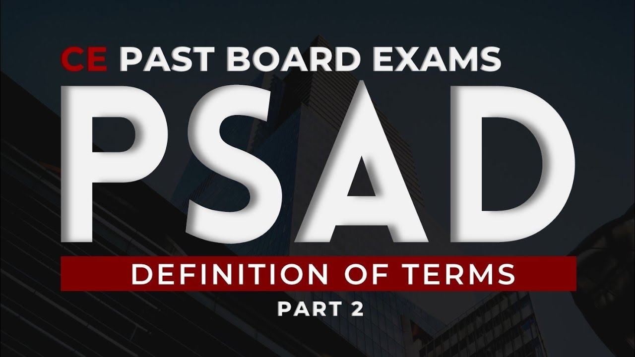 CE Past Board Exam Problems (PSAD 2010 - 2023) | Part 2