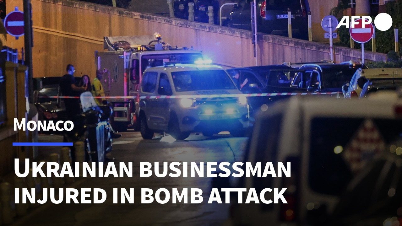 Police hunt for Monaco bomb suspect after Ukrainian-born businessman wounded | AFP