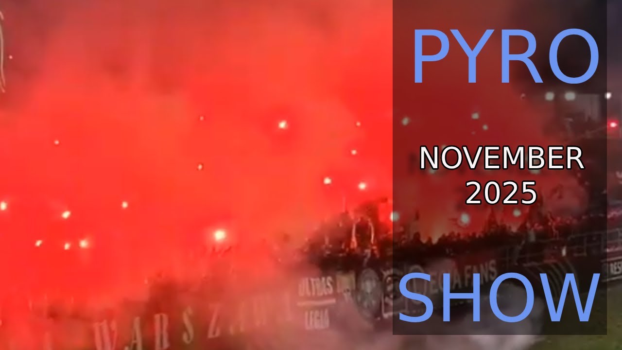Top Fan Pyro Shows of the Month! (LEGIA, WIDZEW, AJAX...) | November 2025