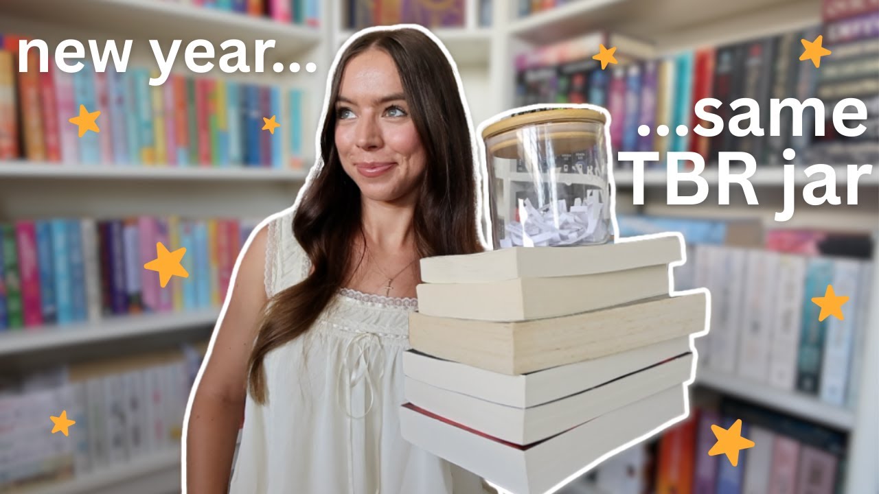 TBR prompt jar chooses my reads for january!! 🫙✨ *January TBR*
