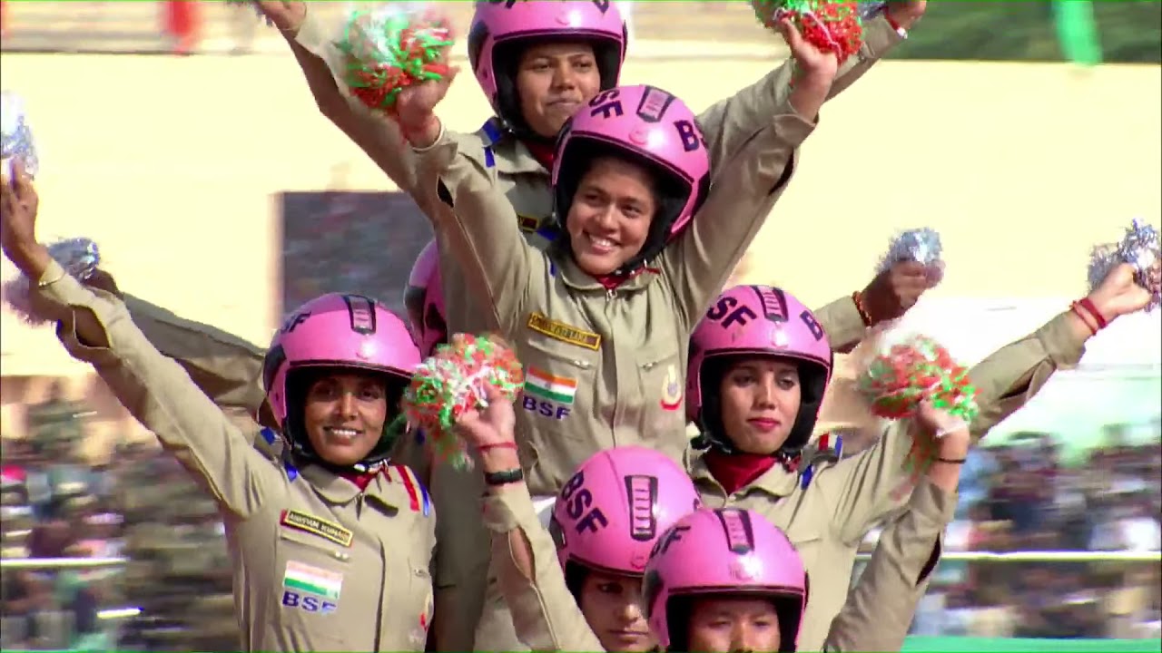 BSF | Seema Bhawani Team | 57th Raising Day Parade | Border Security Force (BSF)