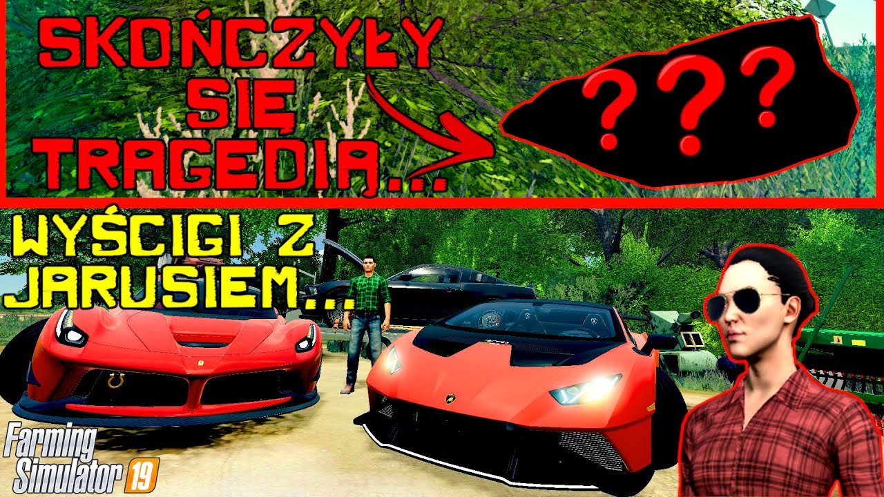 WYŚCIGI ZAKOŃCZYŁY SIĘ.... TRAGEDIĄ... [#28] FS19 w/MegaKoliz