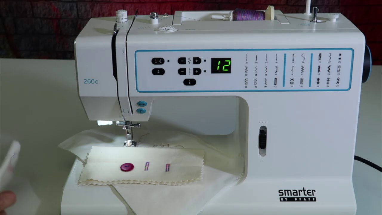 Основные характеристики SMARTER от PFAFF 260c