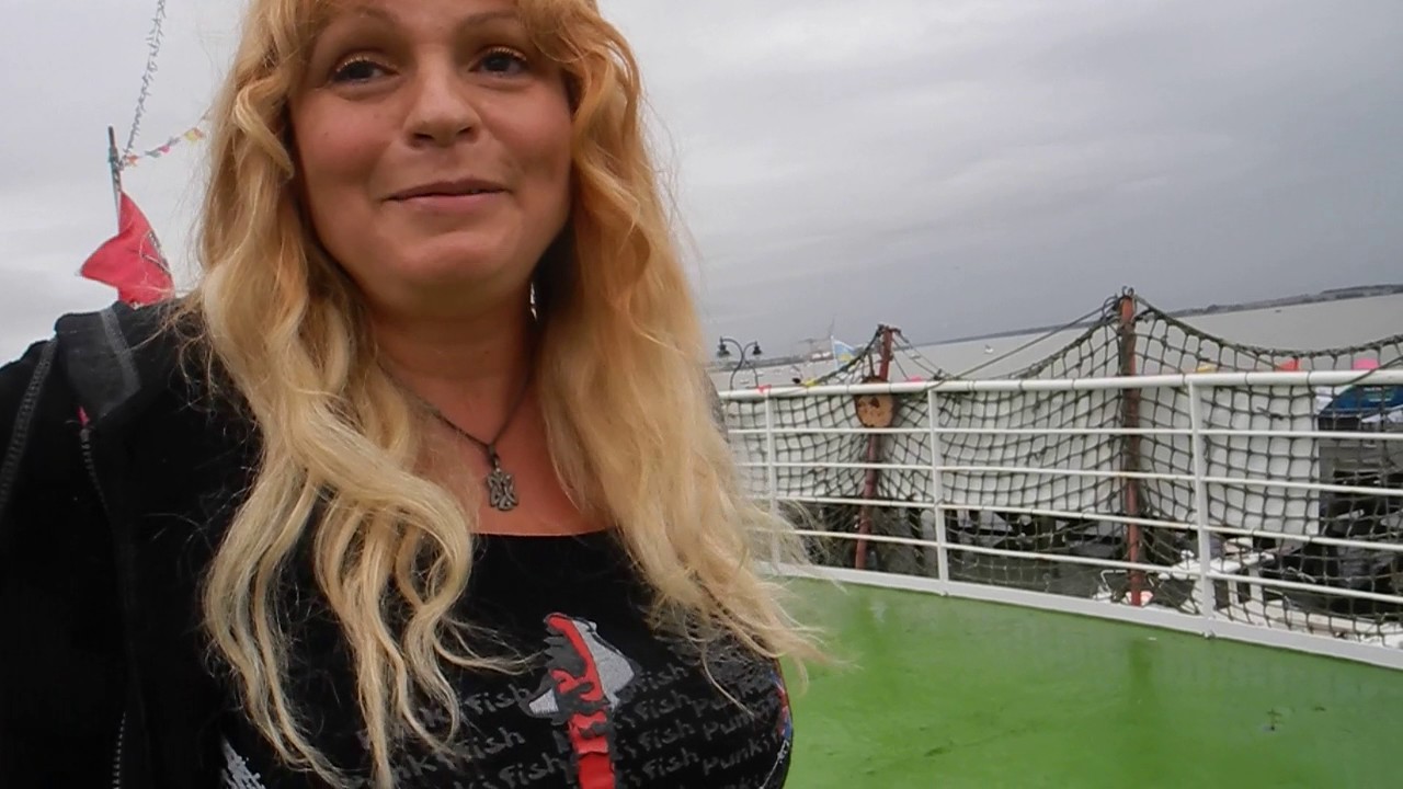 Radio Mi Amigo 2017 - Mandy Marton on the deck of LV18