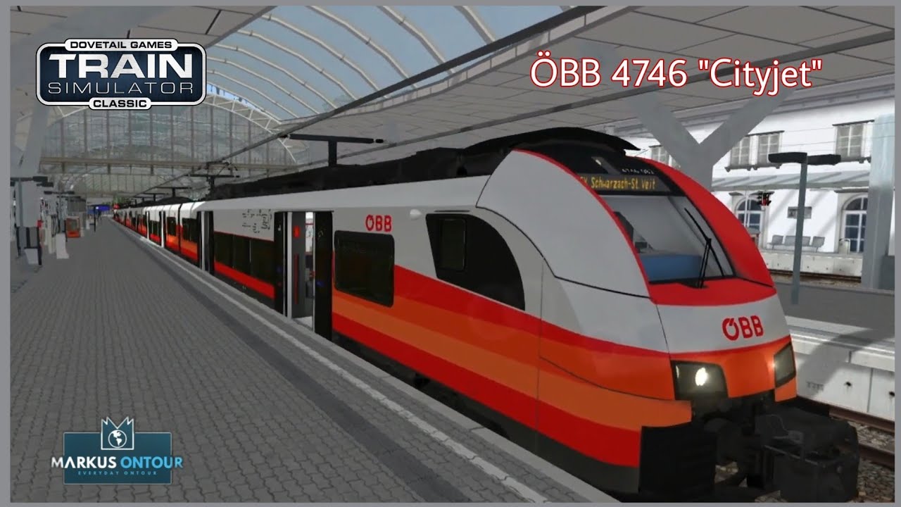 TS Classic / Der neue SHG & RWA ÖBB 4746 "Cityjet" / Neuer Sound + Neues Fahrgastinformationssystem