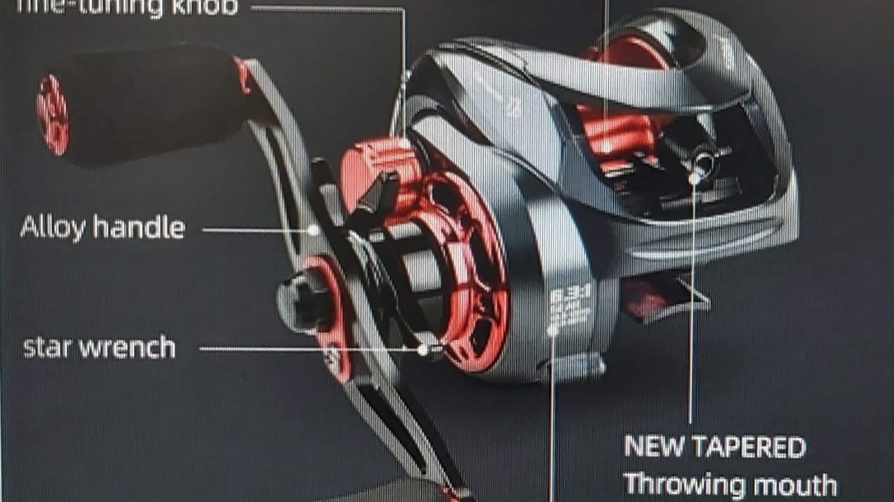 Comprei um carreto de Casting no Aliexpress  por menos de 15€...