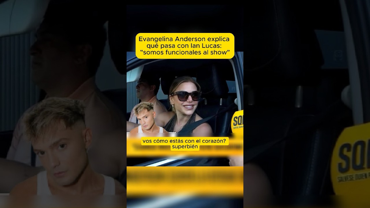 Evangelina Anderson habla sobre Ian Lucas 