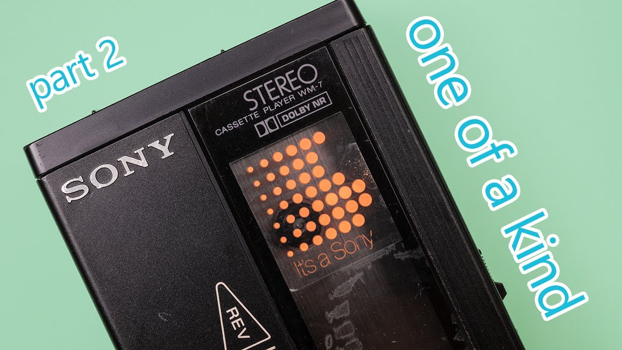 My very unique and special Walkman is back from the dead | Sony WM-7 Repair | Part 2