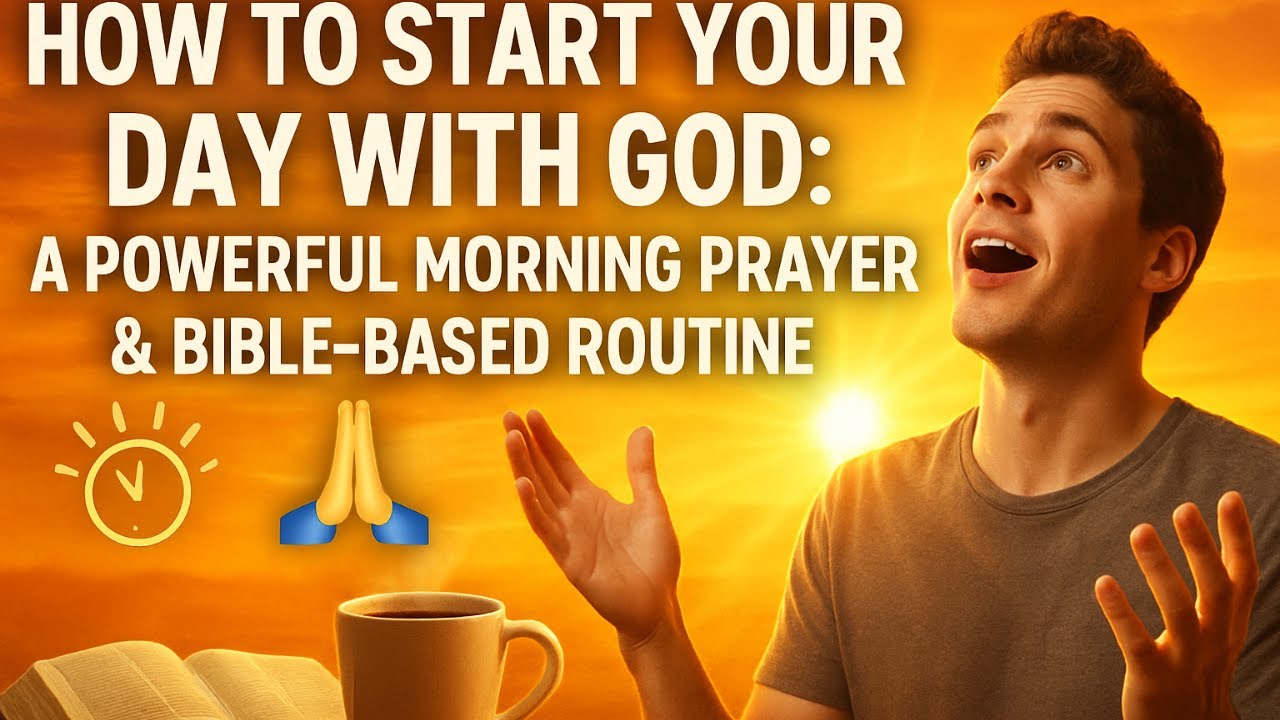 How to Start Your Day with God: A Powerful Morning Prayer & Bible-Based Routine