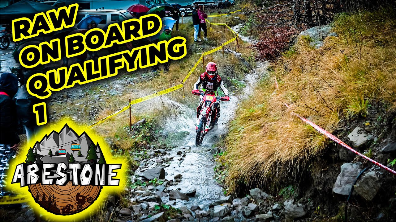 ABESTONE 2024 QUALIFYING 1 ON BOARD RAW SOUND GASGAS EC300 GP 2025 - MUD AND EXTREME RAIN CONDITIONS