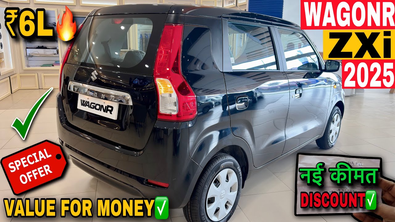 New Maruti Suzuki WagonR ZXI Model 2025 ✅ OnRoad Price🔥Details | WagonrR Top Model Full Reviews