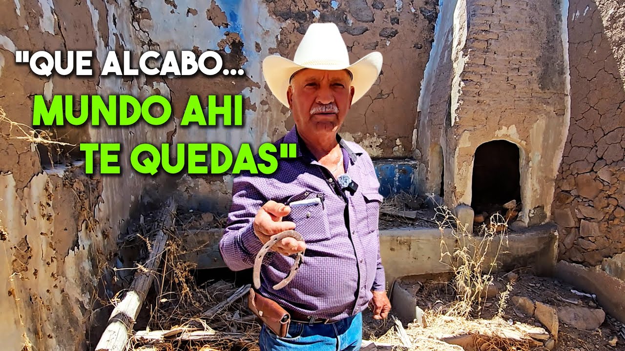 AQUÍ ERA UN PRÓSPERO RANCHO GANADERO, ahora ESTÁ EN EL OLVIDO