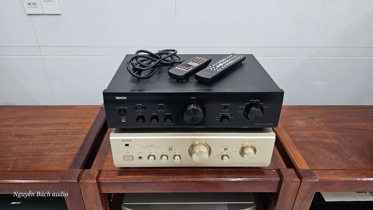Denon 390AE - 1500RII - [Nguyễn Bách audio - 0932005022]
