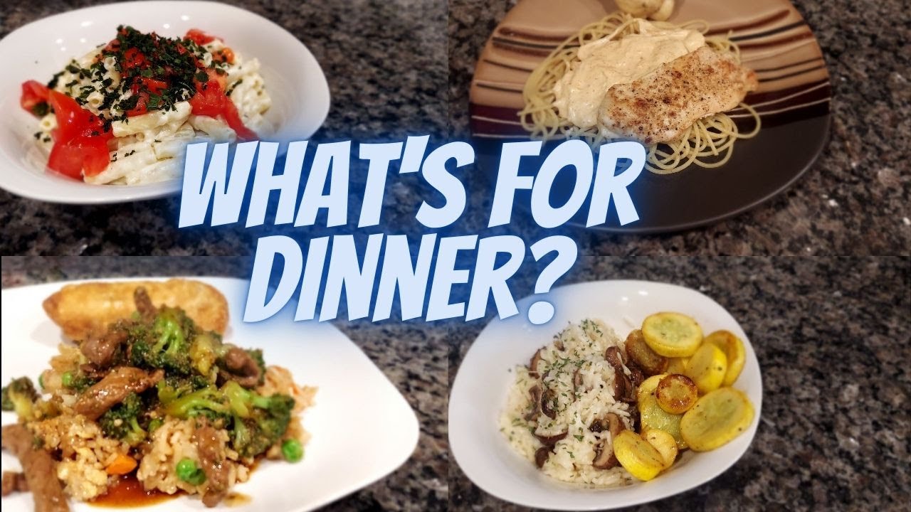WHAT'S FOR DINNER? | COOK WITH ME | FAMILY MEALS | EASY DINNER IDEAS