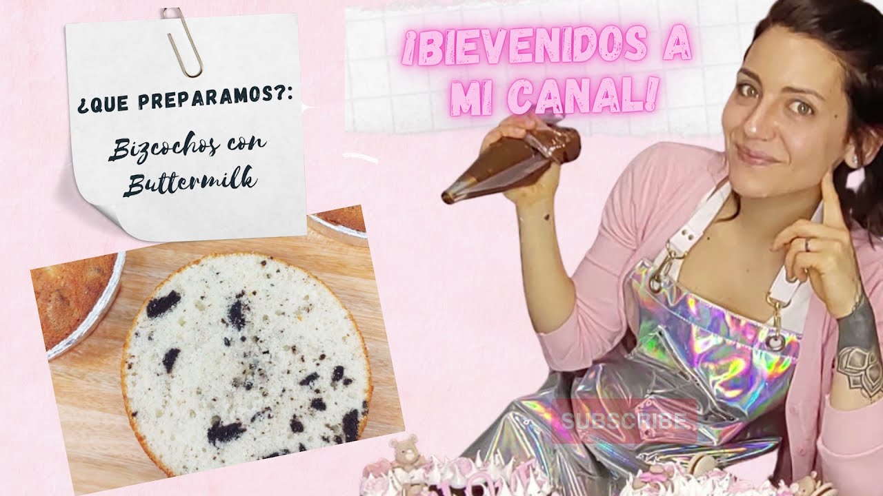 Bizcocho con Buttermilk ( Torta Oreo Parte 1)