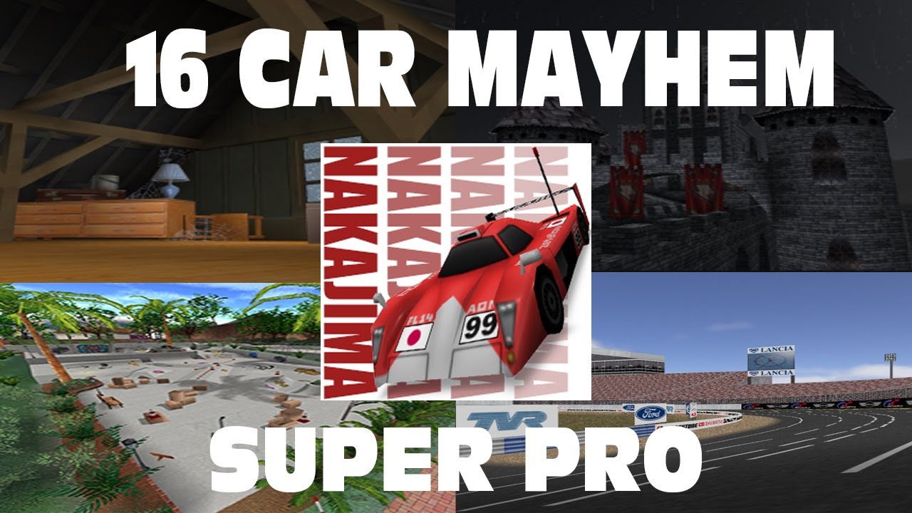 [Re-Volt/RVGL] 16 Car Mayhem: Super Pro (Nakajima)