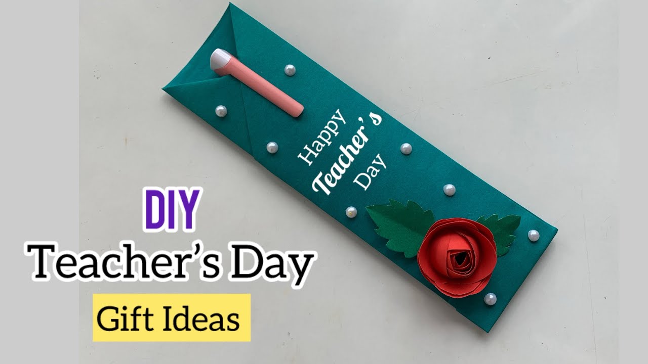 Teacher’s Day Pen Gift Ideas/ DIY Teacher’s Day Gift Making Easy/ Handmade Gifts For Teachers Day