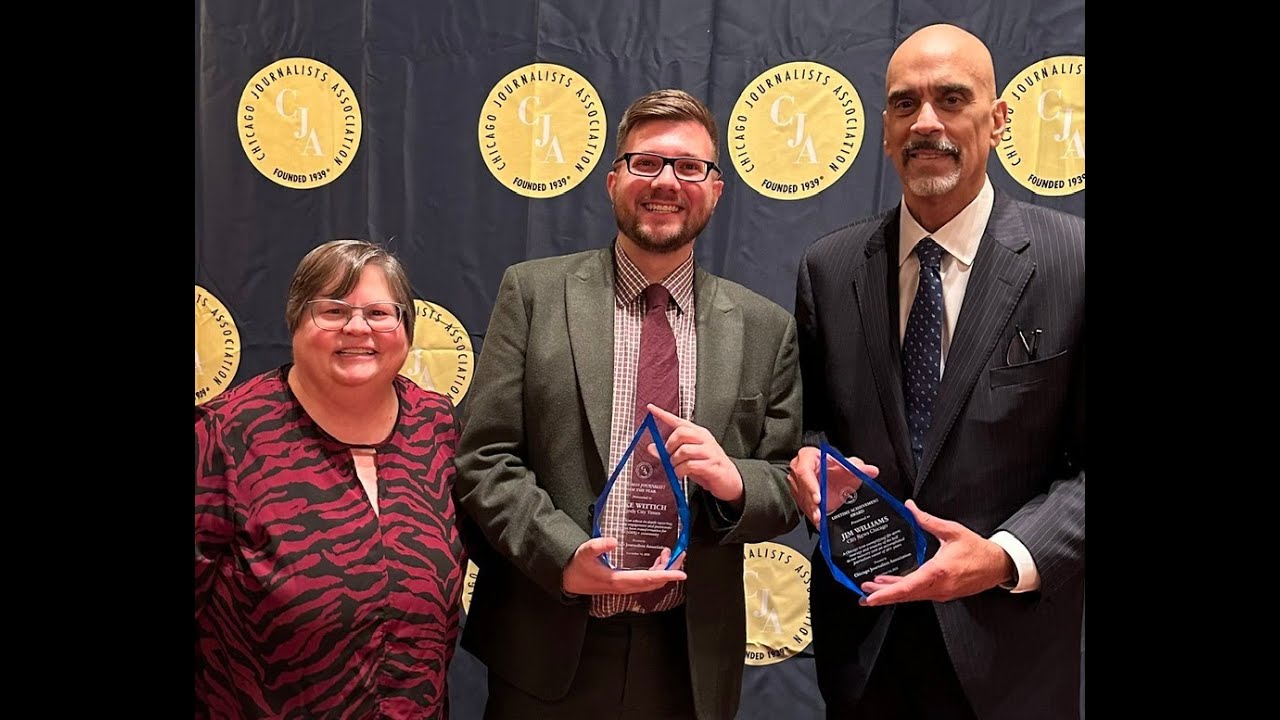 Jake Wittich's Chicago Journalist of the Year speech