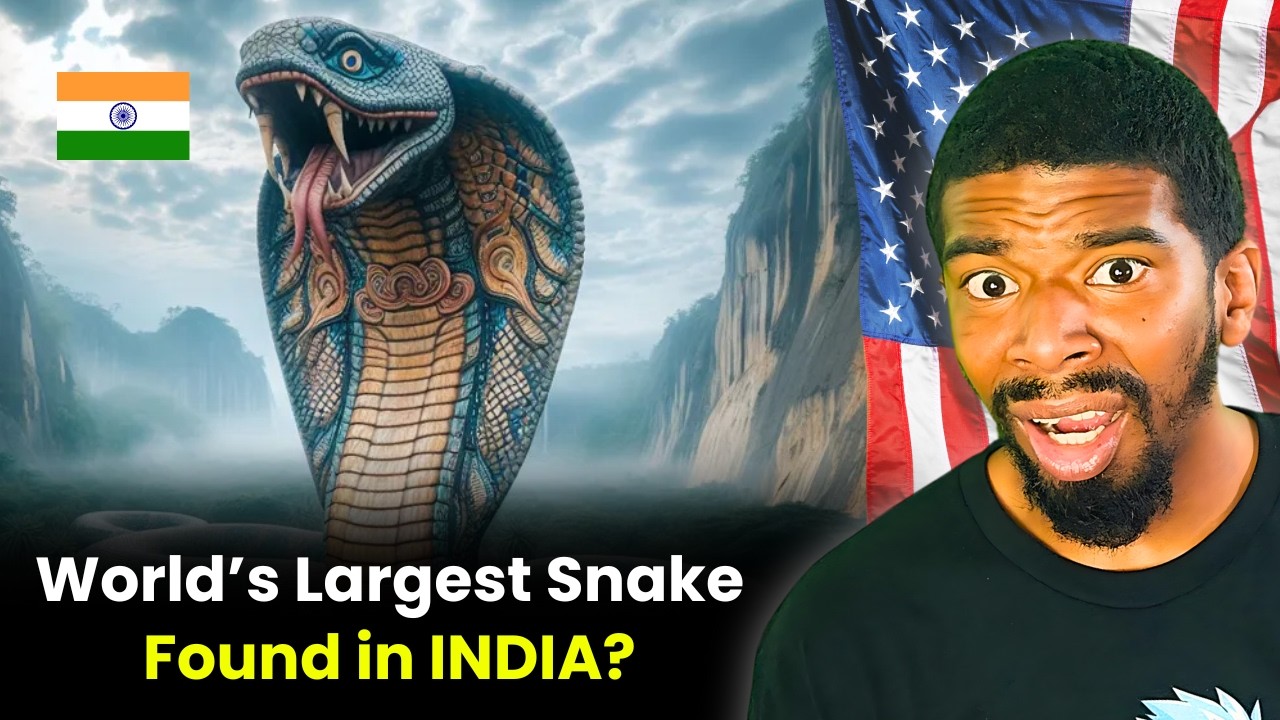 World&rsquo;s Biggest Snake &lsquo;Vasuki&rsquo; Discovered in India | Foreigner Reacts