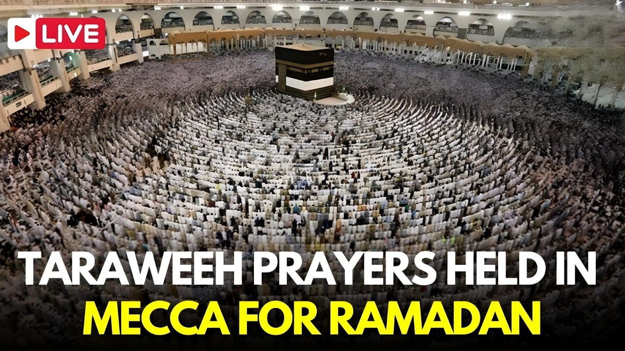 🔴 LIVE | Taraweeh from Masjid Al-Haram Makkah 🕋 | Ramadan 1447 / 2026/Makkah Live