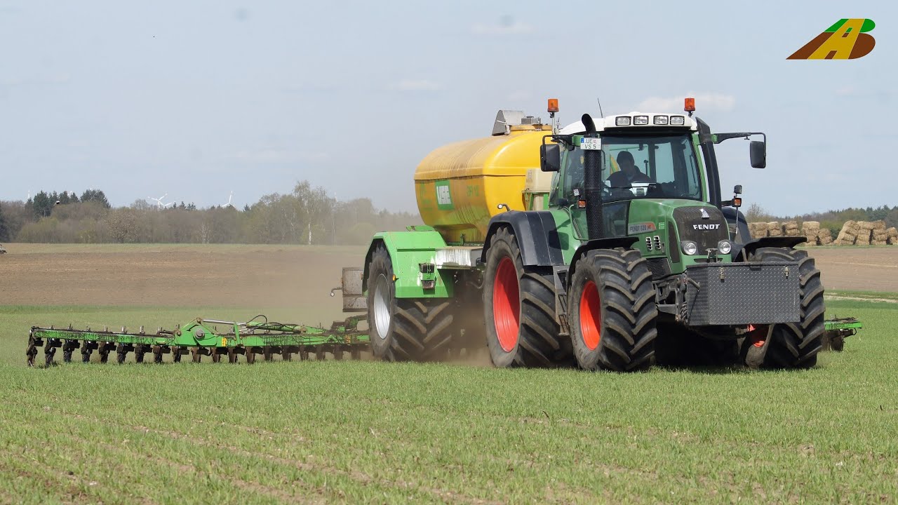 Cultan Düngung Getreide- & Rasendünger - Traktor Fendt Innovation Pflanzenanbau - Landwirtschaft 4.0