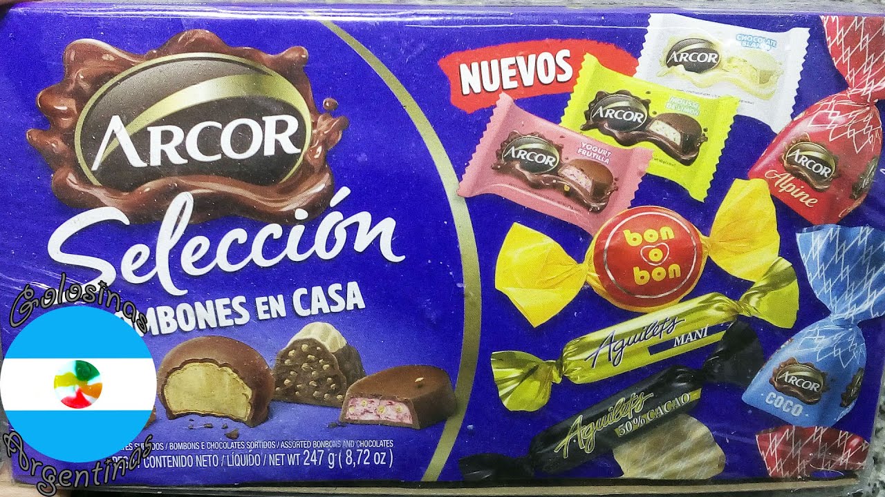 Arcor Selección Bombones en Casa - Caja de Bombones y Chocolates Surtidos - Bon o Bon - Aguilets
