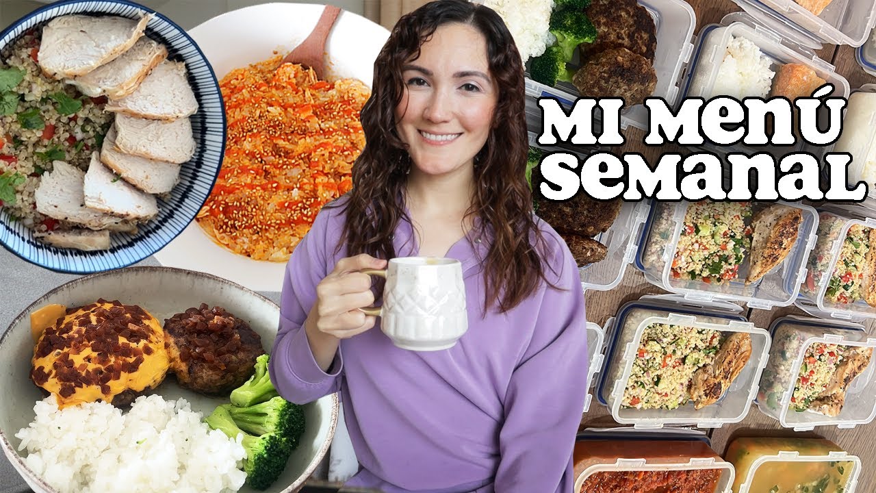 AHORRA tiempo COCINANDO + Meal prep para 1 semana