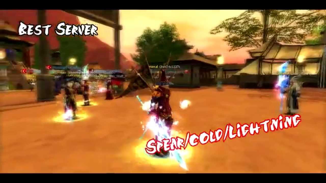 Silkroad QueenSro PvP Spear/Cold/Lightning 100 cap