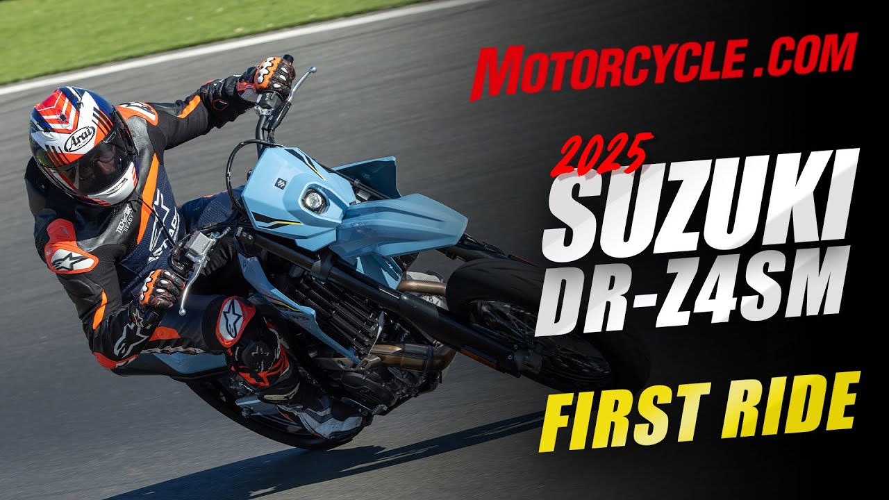2025 Suzuki DR-Z4SM Review — First Ride